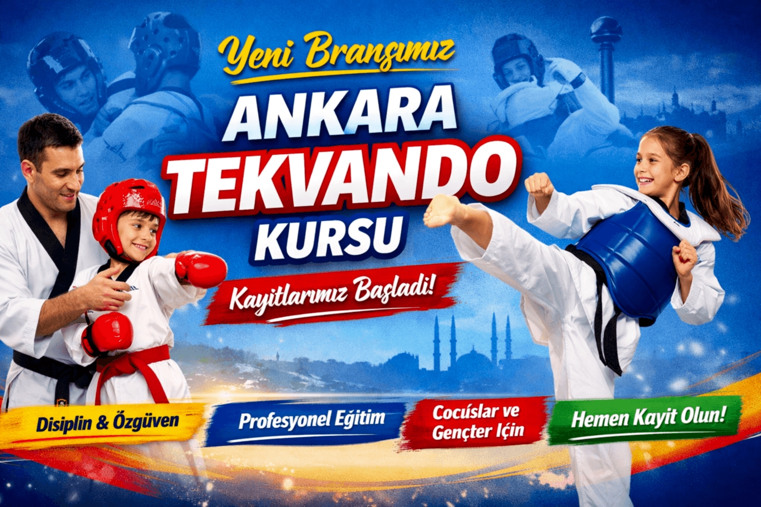 Ankara Tekvando Kursu Eğitimi
